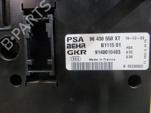 Climate control PEUGEOT 206 Hatchback (2A/C) 2.0 HDI 90 | BP23679943I5 