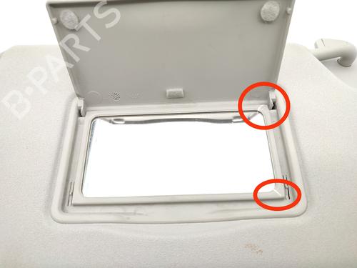 Right sun visor FORD FIESTA VI (CB1, CCN) 1.25 | BP23754153I2 - Image 5