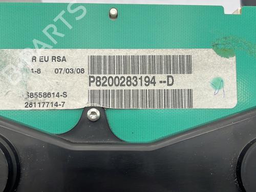 Instrument cluster RENAULT TRAFIC II Van (FL) 2.0 dCi 90 (FL0H, FL00, FL01, FL0M, FL0P, FL0S) | BP23761222C47 - Image 5