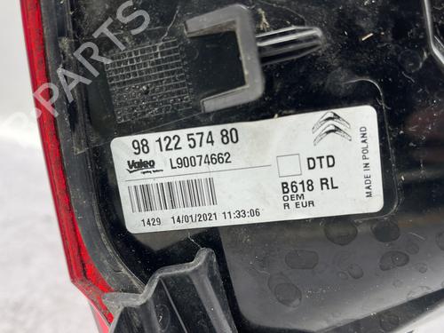 Right taillight CITROËN C3 III (SX) 1.5 BlueHDi 100 (SXYHYP, SXYHTU) | BP29994766C35 