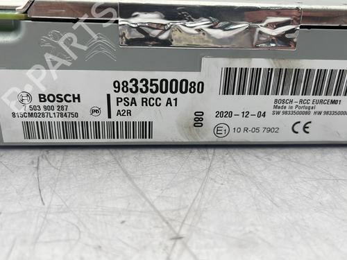 Radio CITROËN C3 III (SX) 1.2 THP 110 (SXHNPS, SXHNZT, SXHNZ6) | BP30463800E6