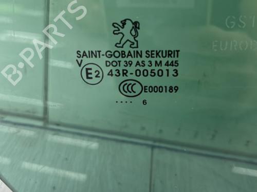 Rear left door window PEUGEOT 3008 I MPV (0U_) 1.6 BlueHDi 120 | BP23756382C20 