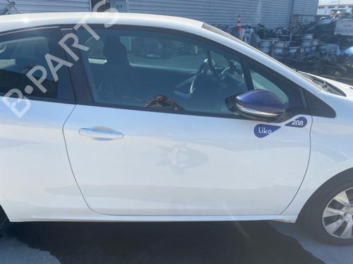 Dør højre fortil Dør højre fortil PEUGEOT 208 I (CA_, CC_) 1.2 VTi 68 / PureTech 68 (68 hp) 36875201 36875201