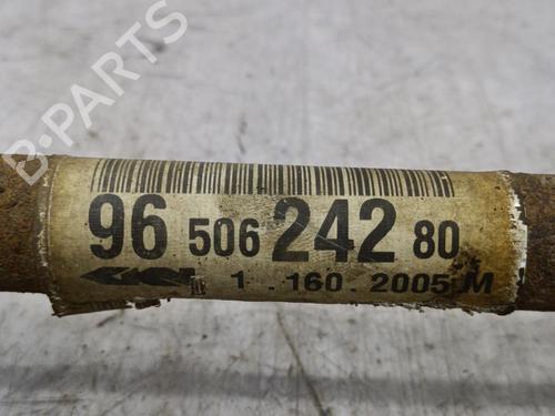 Left front driveshaft CITROËN C2 (JM_) 1.4 HDi | BP23701701M38 