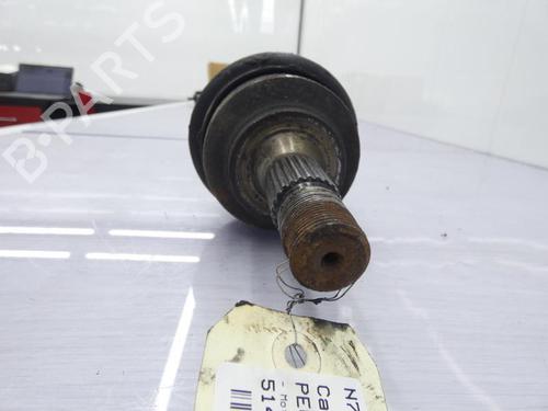 Used Left front driveshaft PEUGEOT 308 I (4A_, 4C_) 1.6 HDi (109 hp) 23700497