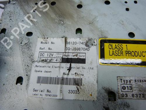 Used Radio Radio TOYOTA IQ (_J1_) 1.0 (KGJ10_, KGJ10R) (68 hp) 23699564 23699564