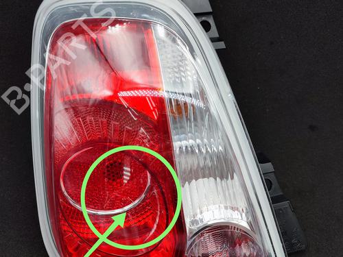 Used Left taillight FIAT 500 (312_) 1.3 D Multijet (312AXE1A) (95 hp) 23756772