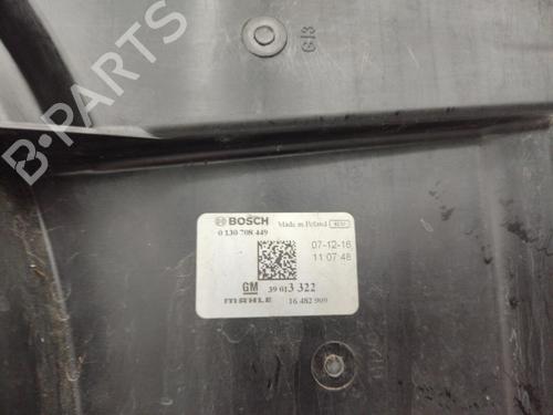 Køleventilator elektrisk OPEL ASTRA K (B16) 1.0 Turbo (68) (105 hp) 23722538