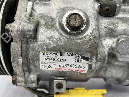 Used AC compressor AC compressor PEUGEOT EXPERT Van (VF3A_, VF3U_, VF3X_) 2.0 HDi 130 (128 hp) 29571477 29571477