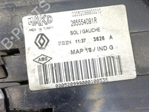 Left taillight RENAULT CLIO IV (BH_) 1.5 dCi 90 | BP23707303C34 