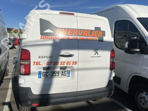 Left tailgate PEUGEOT EXPERT Van (V_) 2.0 BlueHDi 120 | BP29850813C76 