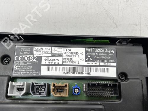Display monitor RENAULT MEGANE III Hatchback (BZ0/1_, B3_) 1.5 dCi (BZ09, BZ0D, BZ1W, BZ29, BZ14) | BP23683338C48 