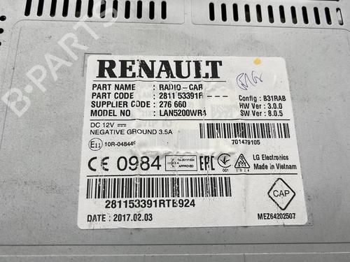 Used Radio Radio DACIA DOKKER MPV (KE_) 1.2 TCe (KEM0, KEAY) (115 hp) 33040991 33040991