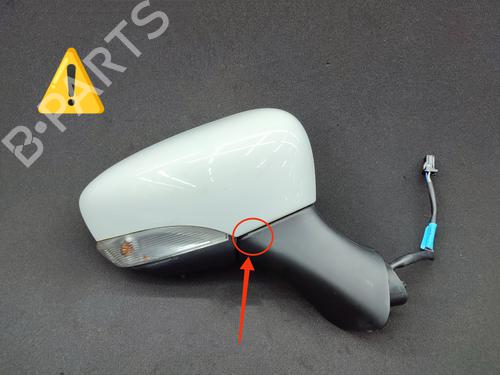 Used Right mirror RENAULT CLIO IV (BH_) 1.5 dCi 75 (75 hp) 23756280