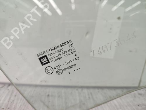 Used Rear right door window OPEL CORSA D (S07) 1.3 CDTI (L08, L68) (90 hp) 23710943