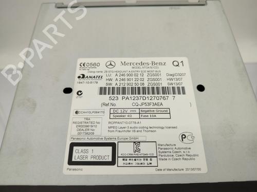 Radio MERCEDES-BENZ A-CLASS (W176) A 180 (176.042) | BP23733070E6 