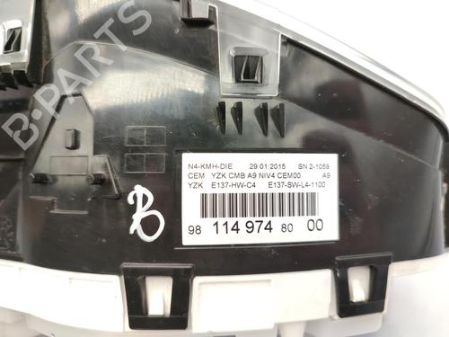 Instrument cluster PEUGEOT 2008 I (CU_) 1.6 BlueHDi 120 | BP23752882C47 - Image 2