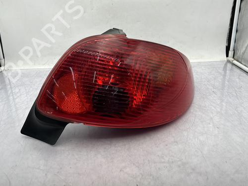 Used Right taillight Right taillight PEUGEOT 206 Hatchback (2A/C) 1.4 HDi eco 70 (68 hp) 33569453 33569453