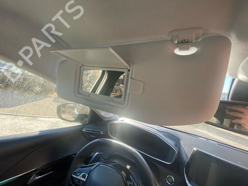 Used Left sun visor Left sun visor PEUGEOT 208 II (UB_, UP_, UW_, UJ_) 1.2 PureTech 130 (131 hp) 36762024 36762024