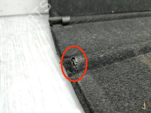 Rear parcel shelf PEUGEOT 307 Break (3E) 2.0 HDI 90 | BP23679544C85 