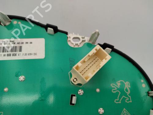 Instrument cluster CITROËN C3 II (SC_) 1.4 HDi 70 (SC8HZC, SC8HR0, SC8HP4) | BP23705950C47 - Image 5