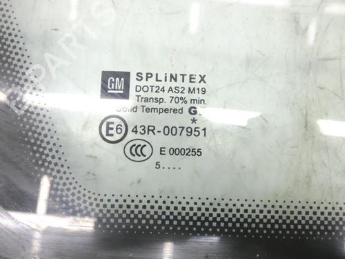 Used Front right quarter glass Front right quarter glass OPEL ZAFIRA / ZAFIRA FAMILY B (A05) 1.9 CDTI (M75) (100 hp) 23701777 23701777