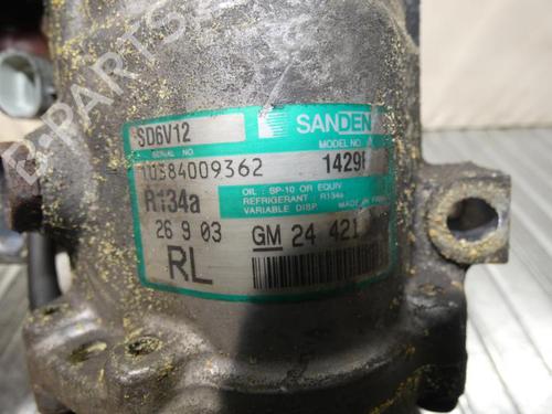 AC compressor OPEL MERIVA A MPV (X03) 1.7 CDTI (E75) | BP23671075M34 