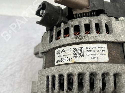 Alternator PEUGEOT 208 I (CA_, CC_) 1.5 BlueHDI 100 | BP27377523M7 