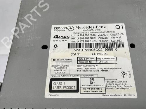 Radio MERCEDES-BENZ C-CLASS Coupe (C204) C 220 CDI (204.302) | BP25124583E6  - Image 10