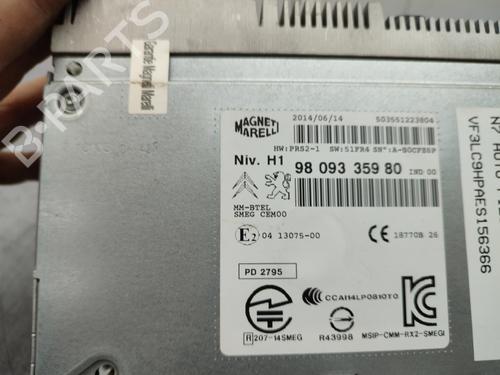 Radio PEUGEOT 308 SW II (LC_, LJ_, LR_, LX_, L4_) 1.6 HDi 92 | BP23709495E6 