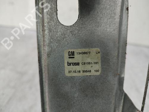 Rear left window mechanism OPEL ASTRA K (B16) 1.0 Turbo (68) | BP23677784C24 