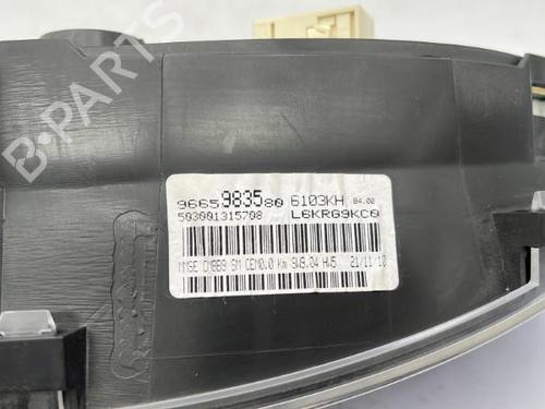 Used Instrument cluster Instrument cluster CITROËN BERLINGO MULTISPACE (B9) 1.6 HDi 90 (92 hp) 23753734 23753734