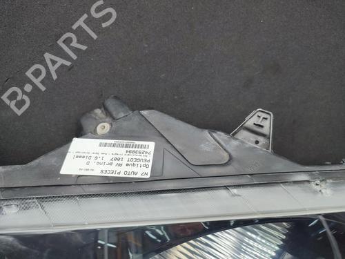 Right headlight PEUGEOT 1007 (KM_) 1.6 HDi | BP23731816C29 