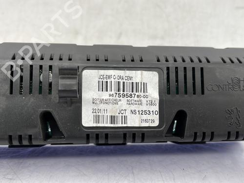 Display monitor CITROËN DS3 (SA_) 1.6 HDi 90 | BP30107039C48