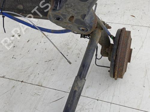 Used Rear axle Rear axle CITROËN C2 (JM_) 1.1 (60 hp) 23719510 23719510