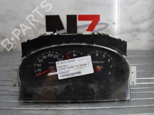 Used Instrument cluster NISSAN MICRA III (K12) 1.2 16V (80 hp) 23687122