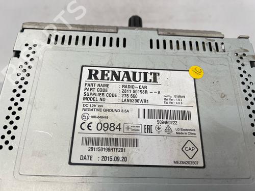 Radio RENAULT CAPTUR I (J5_, H5_) 1.5 dCi 90 (J5N4, J5M5, J5MW, J5M6, J5AL, J5AJ) | BP36338016E6 - Image 3
