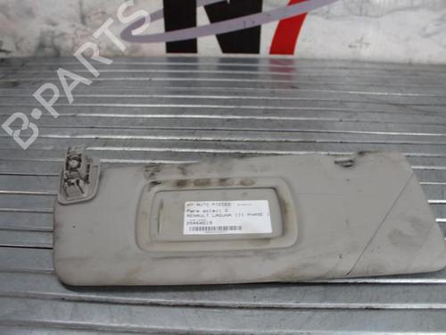 Used Left sun visor RENAULT LAGUNA III (BT0/1) 1.5 dCi (BT00, BT0A, BT0T, BT1J) (110 hp) 23687506