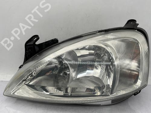Used Left headlight OPEL CORSA C (X01) 1.7 DTI (F08, F68) (75 hp) 30120674