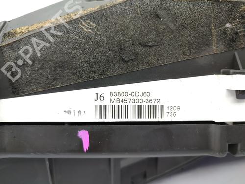 Instrument cluster TOYOTA YARIS (_P9_) 1.33 VVT-i (NSP90_, NSP90R) | BP23680609C47 