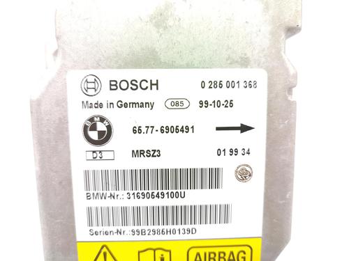 Kollisjonspute styreenhet BMW 3 (E46) 320 d (129 hp) 23731146