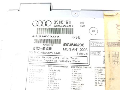 Used Radio Radio AUDI A3 (8P1) 2.0 TDI (170 hp) 23711206 23711206