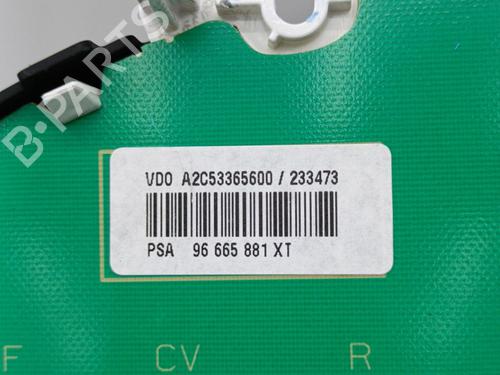 Instrument cluster CITROËN C3 II (SC_) 1.4 VTi 95 | BP23709013C47 