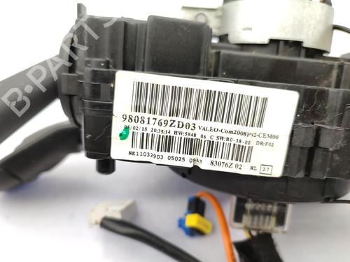 Steering column stalk PEUGEOT 2008 I (CU_) 1.6 BlueHDi 120 | BP23752880I23  - Image 8