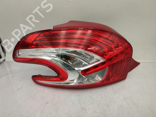 Used Left taillight PEUGEOT 208 I (CA_, CC_) 1.0 VTi (68 hp) 24462579