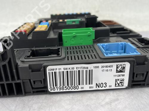 Used Electronic module Electronic module PEUGEOT 208 I (CA_, CC_) 1.6 HDi / BlueHDi 75 (75 hp) 33017520 33017520