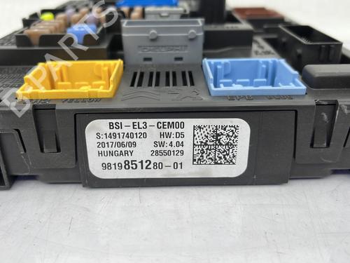 Elektronisk modul CITROËN C3 / C3 ORIGIN III (SX) 1.6 BlueHDi 100 | BP25977871M83 