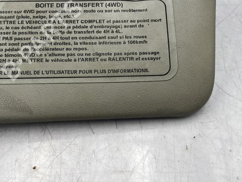 Left sun visor SUZUKI JIMNY Closed Off-Road Vehicle (SN) 1.5 DDiS 4WD (SN415D) | BP29865955I1 