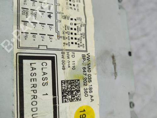 Used Radio VW POLO V (6R1, 6C1) 1.6 TDI (90 hp) 23705847