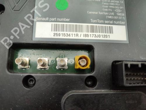 Multifunctionele display RENAULT MEGANE III Hatchback (BZ0/1_, B3_) 1.5 dCi (BZ09, BZ0D, BZ1W, BZ29, BZ14) | BP28817065C48